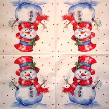 054 Snowman - 3-ply - Ambiente